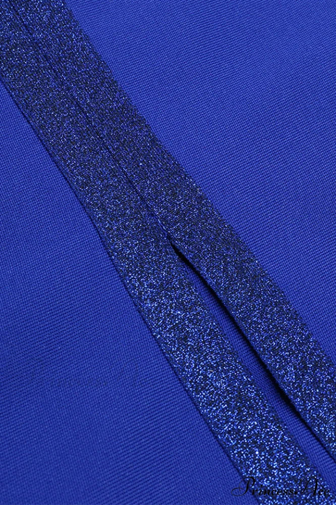 Dama Halter Stylish Midi Bandage Dress