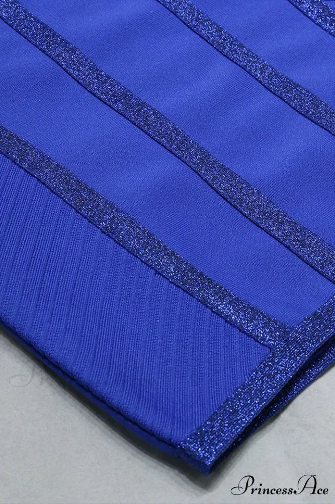 Dama Halter Stylish Midi Bandage Dress