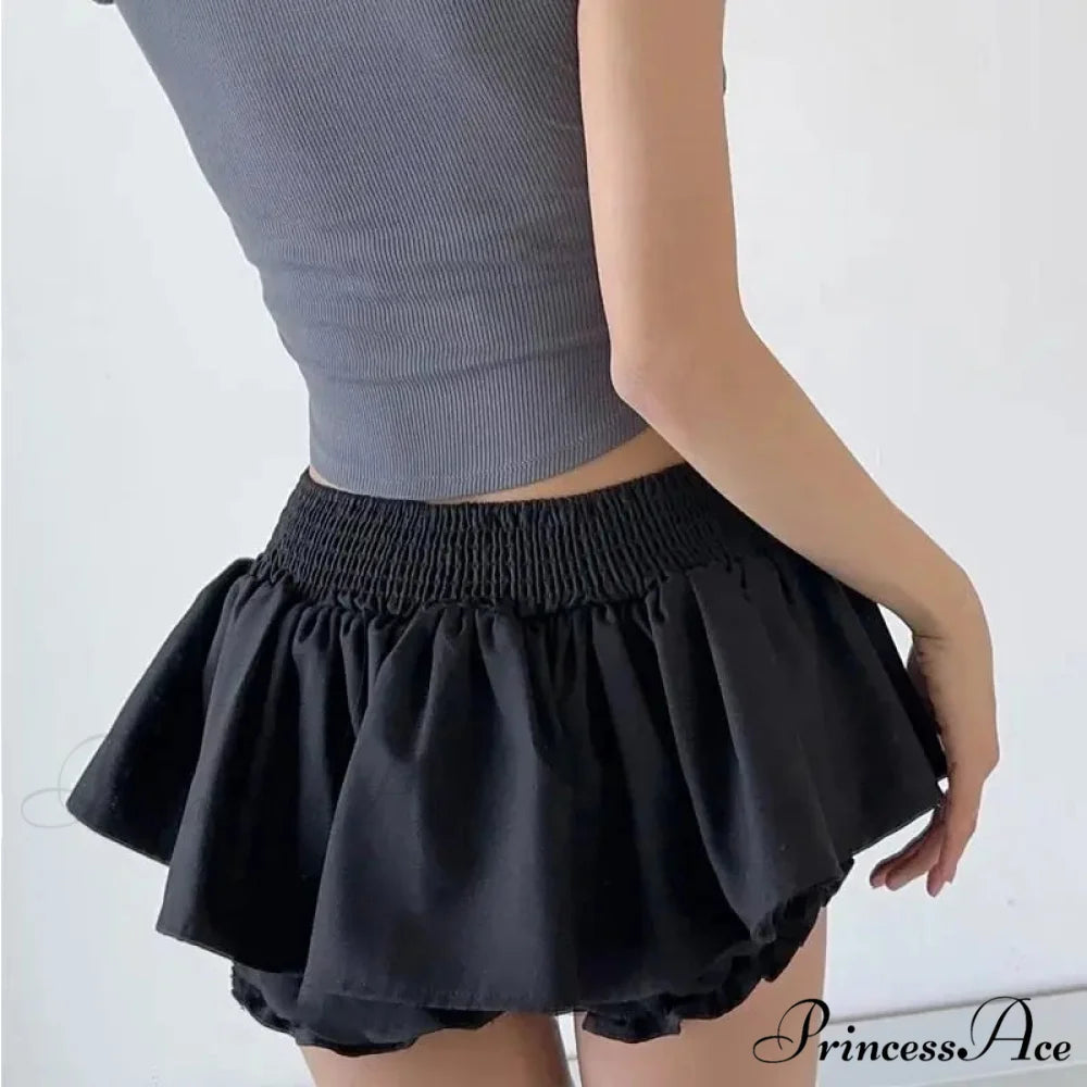 Dance Bow Lolita Dark Skirt skirts-250223