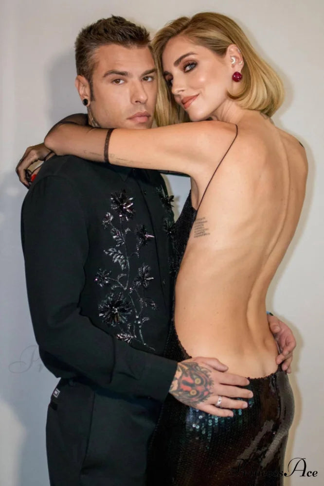 Darcy Backless Stylish Cutout Sequin Dress