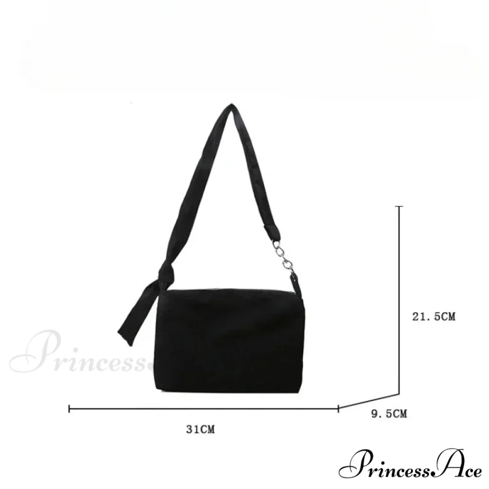 Dark Crossbody Shoulder Bag with Chain shoulder-250126