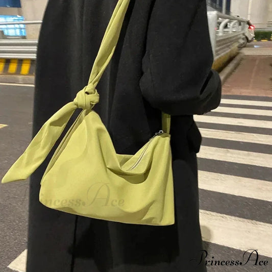 Dark Crossbody Shoulder Bag with Chain shoulder-250126