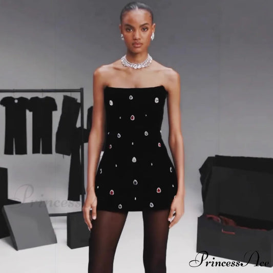 Dark Sleeveless Bandage Prom Dress for Celebration promdress-250223