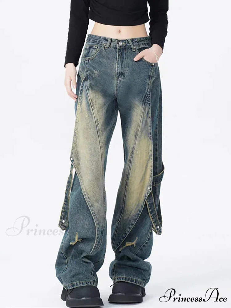 Deconstructed Stitch Halloween Pants