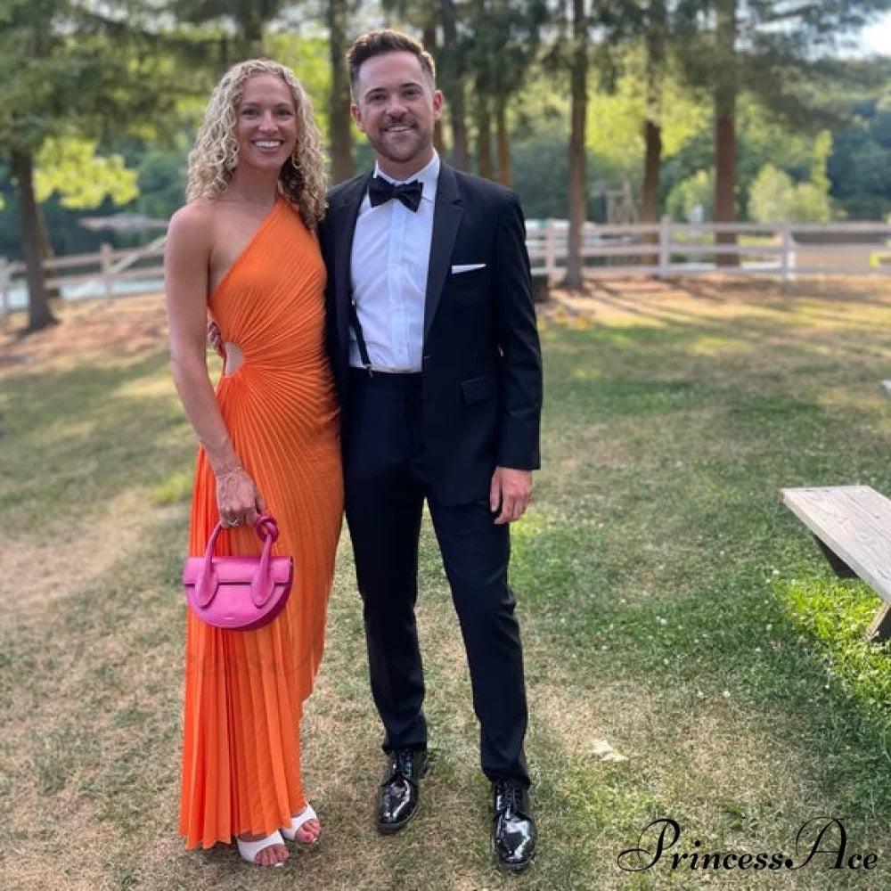 Delfina Elegant Dress 8 Days / 6 / S / Orange