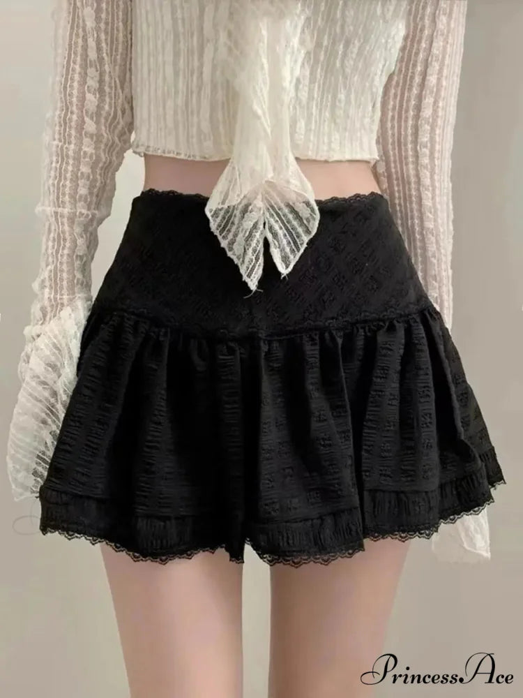 Delicate Sugary Cake Waist Skirt skirts-250223