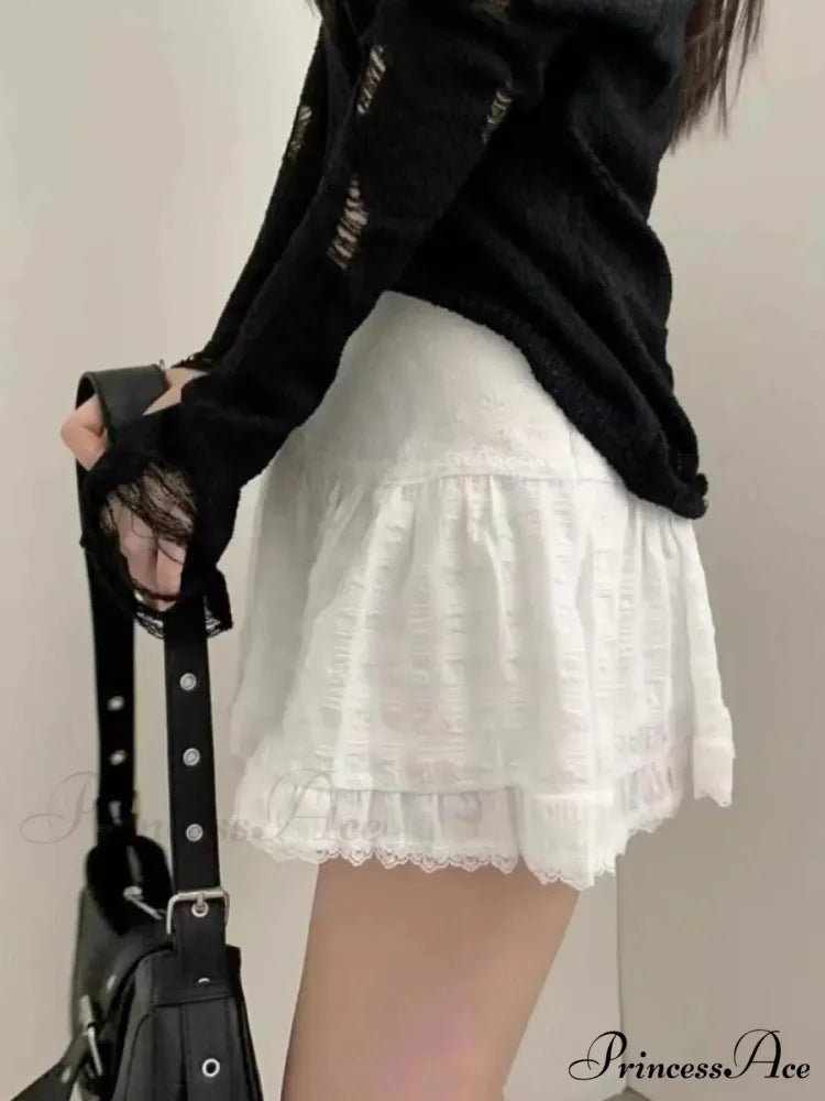 Delicate Sugary Cake Waist Skirt skirts-250223