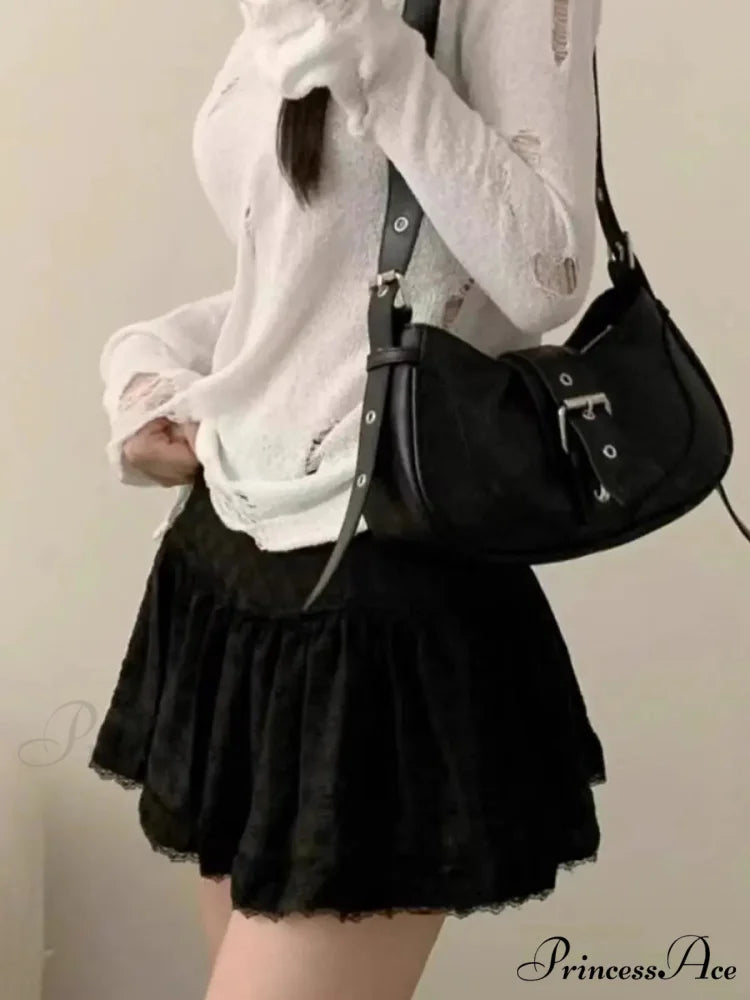 Delicate Sugary Cake Waist Skirt skirts-250223