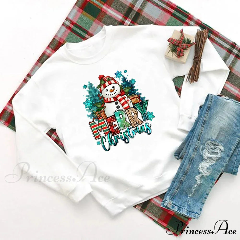 Delicious Hot Cocoa Chocolates Cake Printed Christmas Hoodie white 1 / S Christmas Hoodies-L