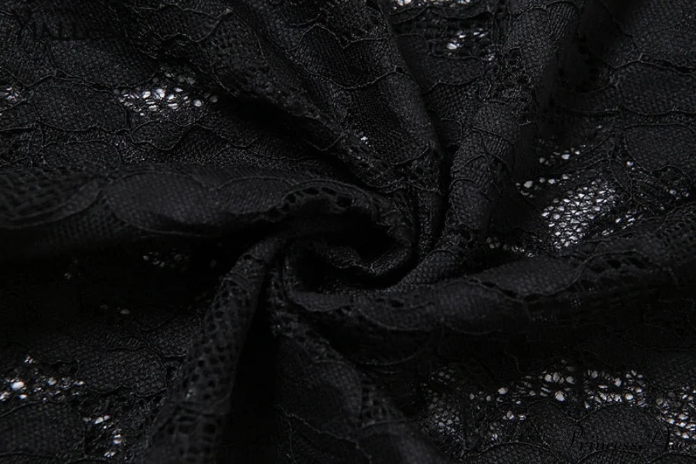 Delilah Sexy Lace Charming Split Maxi Dress