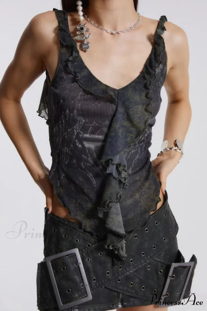 Denim Assassin Stylish Micro Mini Skirt