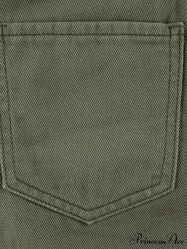 Denim Charming Patchwork Tops