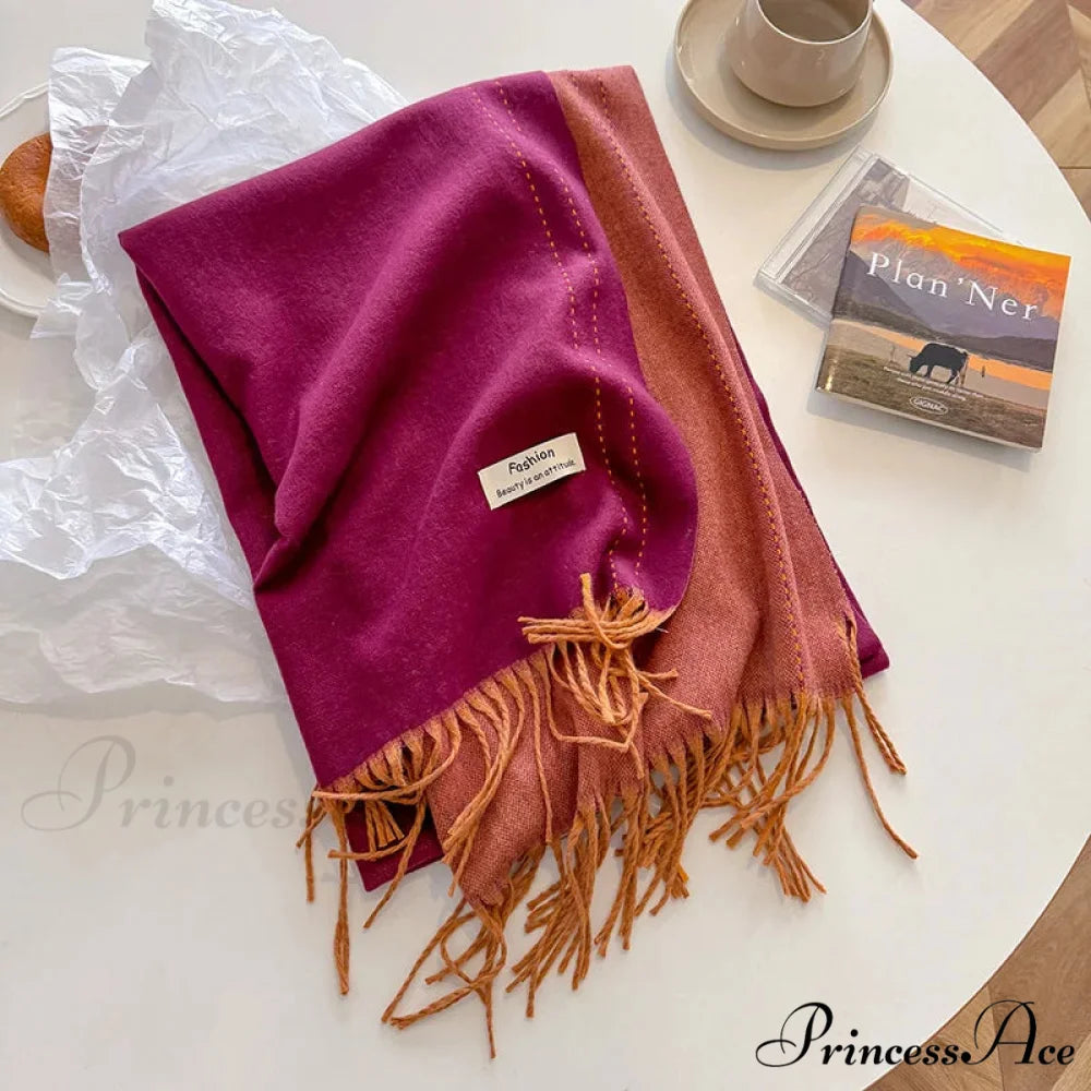 Dense Chunky Cashmere Winter Scarf color-06 scarf-241228