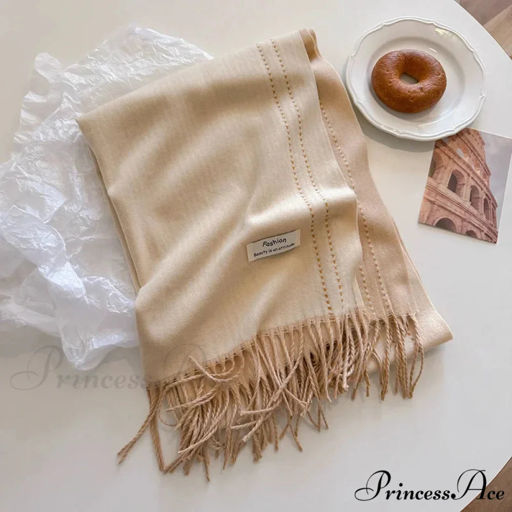 Dense Chunky Cashmere Winter Scarf color09 scarf-241228