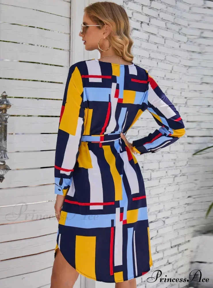 Design Color - Belt Gown Large Block Size