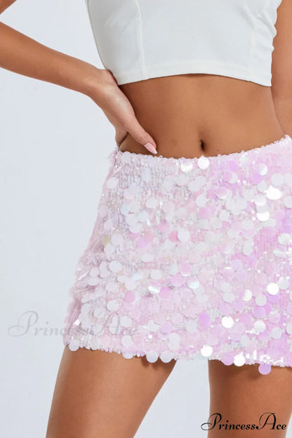 Disco Fever Stylish Mini Skirt S / 8#