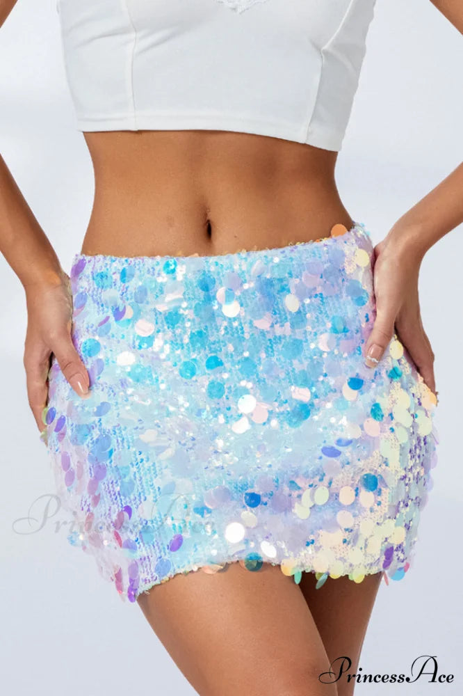 Disco Fever Stylish Mini Skirt S / 9#