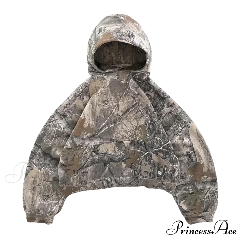 Disguise Zip Up Hoodie Camouflage 1 / M hoodies-241228
