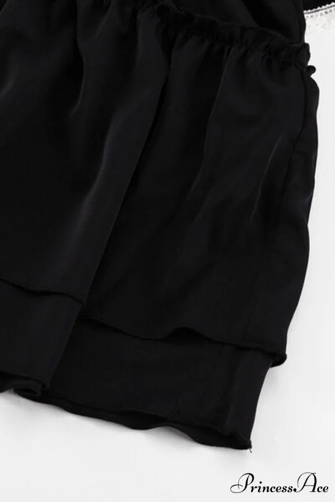 Diva Darling Ruffled Charming Flare Sleeve Mini Dress