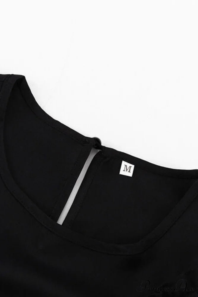 Diva Darling Ruffled Charming Flare Sleeve Mini Dress