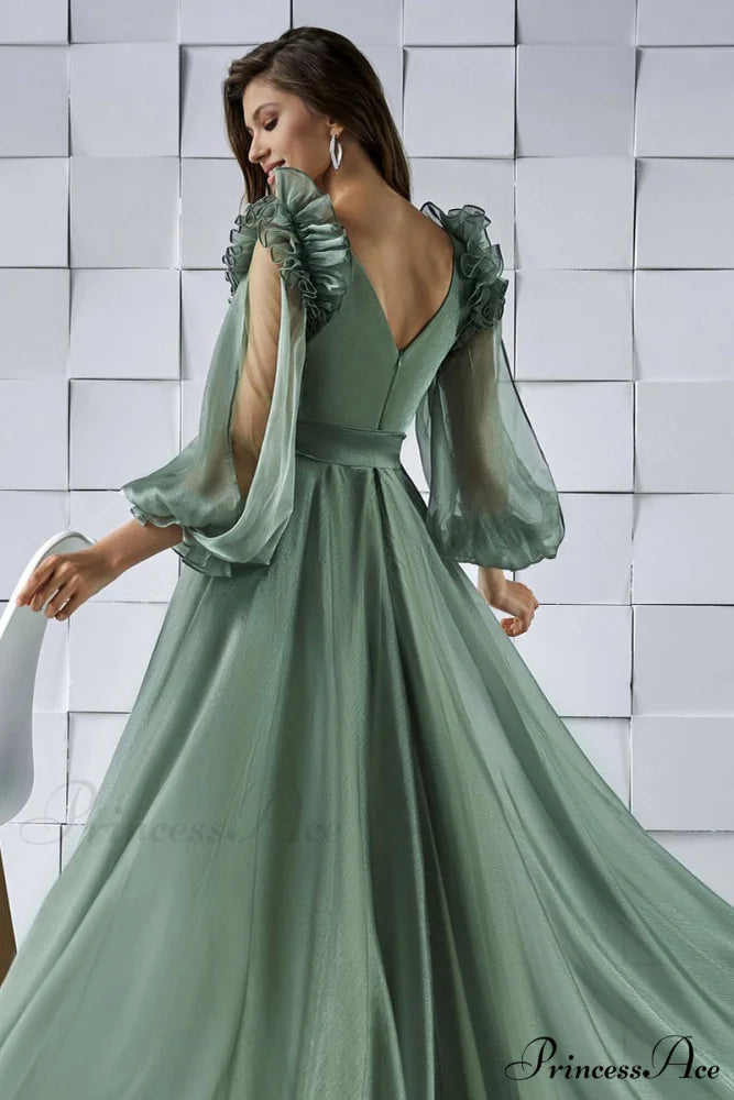 Divine Love Long Trendy Sleeve Maxi Dress