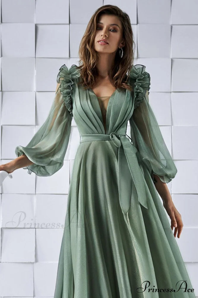 Divine Love Long Trendy Sleeve Maxi Dress