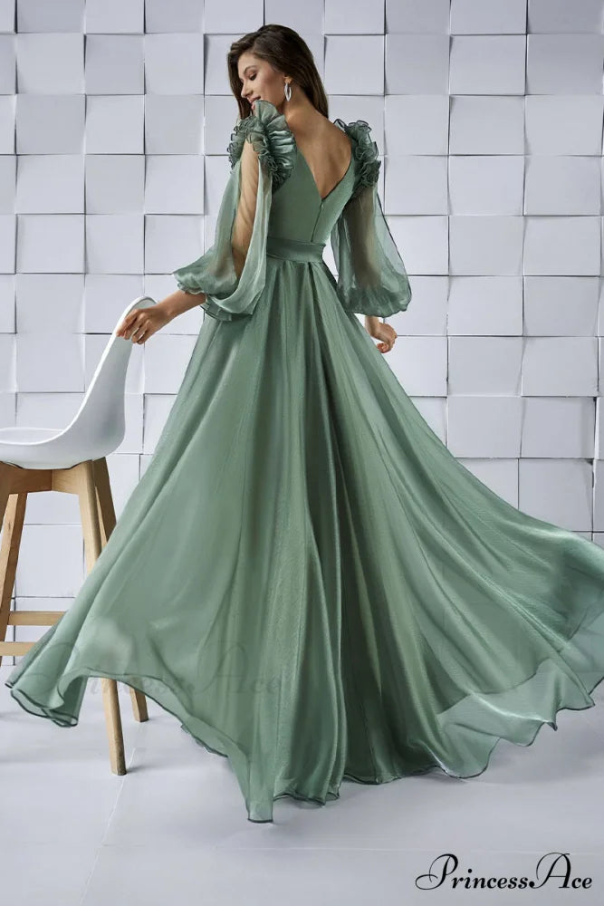 Divine Love Long Trendy Sleeve Maxi Dress
