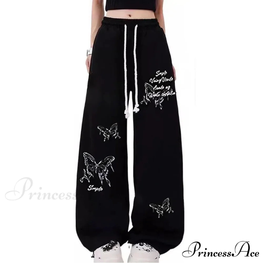 Dopamine Slender High Waist Broad Trousers pants-241228