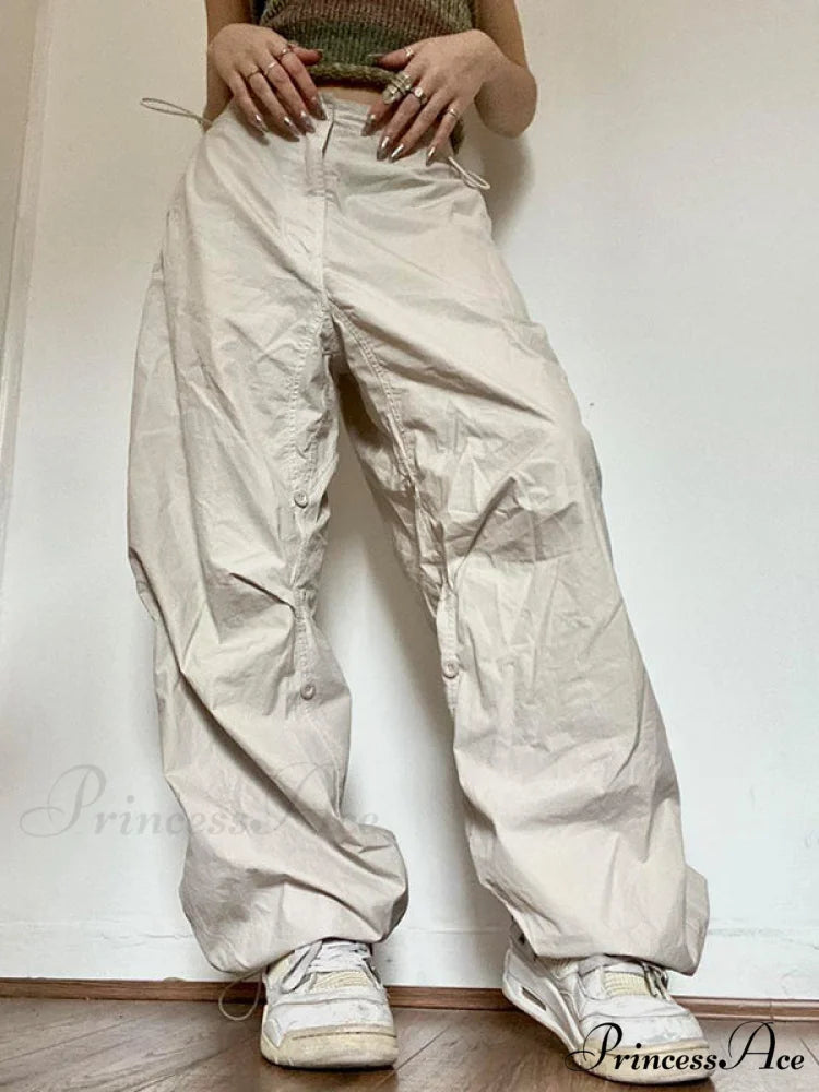 Drawstring Cutout Swirl Trendy Halter Midi Dress Beige / S