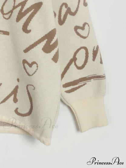 Drawstring Round Neck Sweater