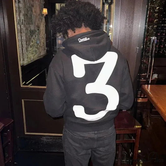 Dual-Personality Graphic Oversized Hoodie hoodies-241228