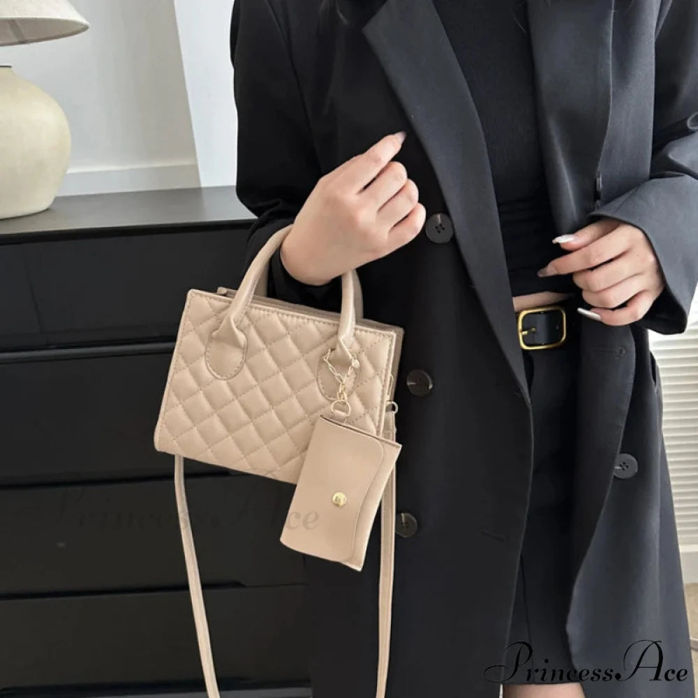 Durable Gem Grid Faux Leather Crossbody crossbody-250126