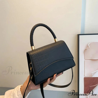 Durable Synthetic Leather Fashionable Informal Crossbody Top Handle Purse handbag-250126