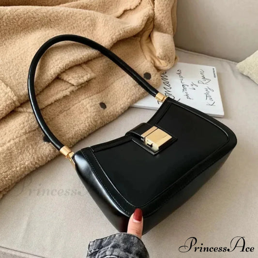 Durable Synthetic Leather Stylish Fasten Shoulder Bag shoulder-250126