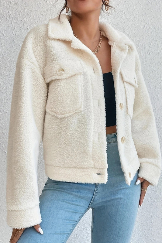 Off-White Short Sherpa Jacket