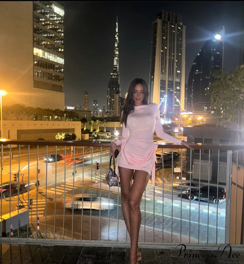 EBONY Elegant MINI DRESS