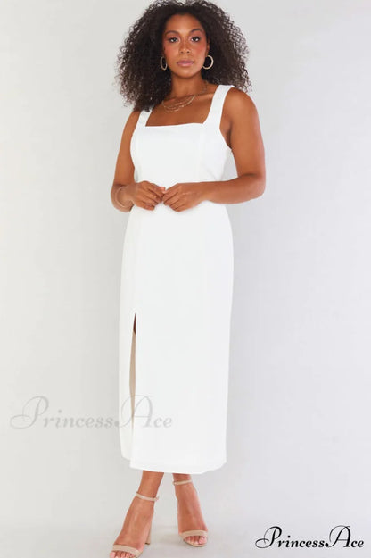 Eden Elegant Midi Dress