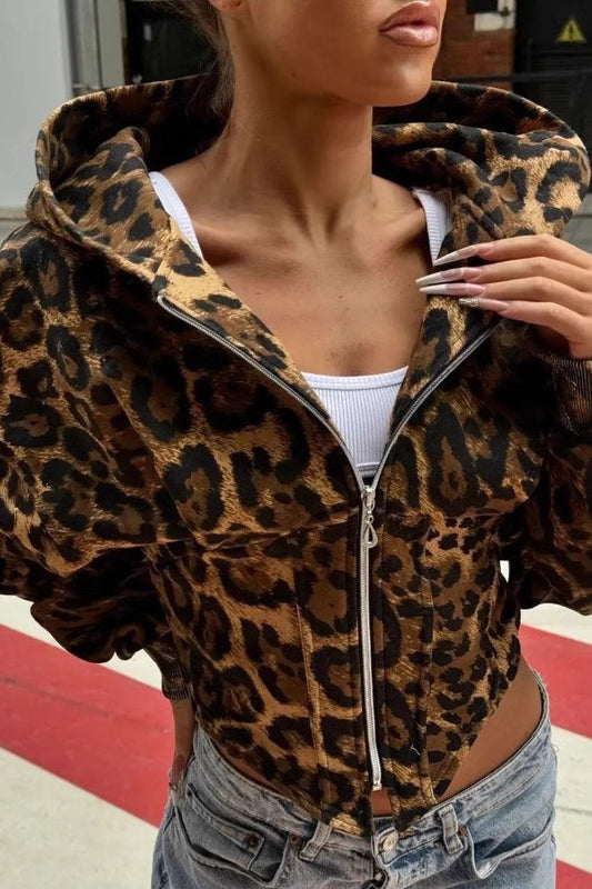 Asymmetrical Waist Design Hoodie