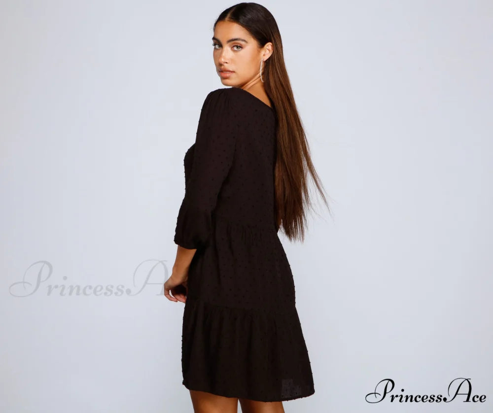 Effortless Vibes Stylish Babydoll Dress