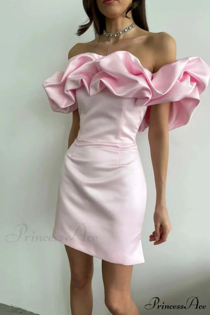 Elastic Mystic Stylish Satin Dress