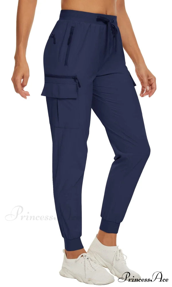 Elastic Waist Casual Long Trousers