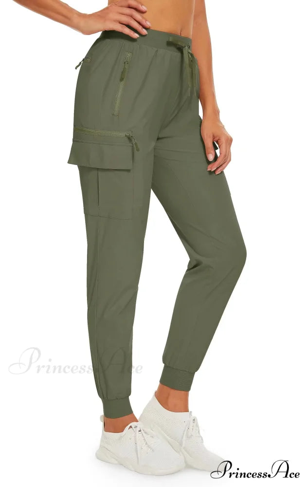 Elastic Waist Casual Long Trousers