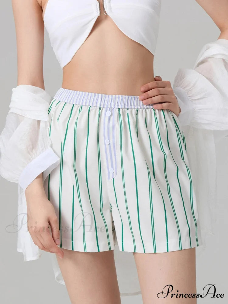 Elastic Waistband Short short-250223