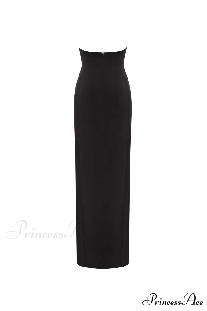 Elegant 3-Piece Set With White Silk Blouse White Sophisticated Mini Skirt And Black Crepe Maxi Skirt Xo Xo