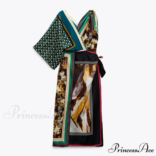 Elegant Chic Irregular Sleeve Dresses