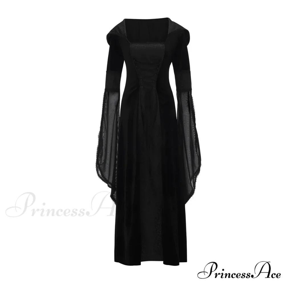 Elegant Floral Bronzing Long-Sleeved V-Neck Maxi Morocco Caftan Ramadan Vestidos Dress