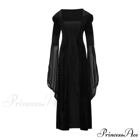 Elegant Floral Bronzing Long-Sleeved V-Neck Maxi Morocco Caftan Ramadan Vestidos Dress