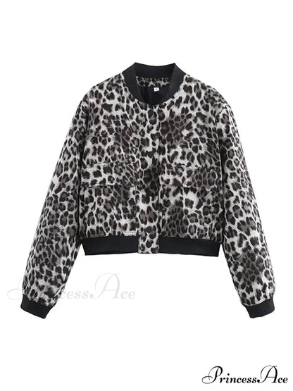Elegant Solid Single-breasted Motorcycle Chic Long Sleeves With Pocket Autumn Stylish Coat BLACK / S