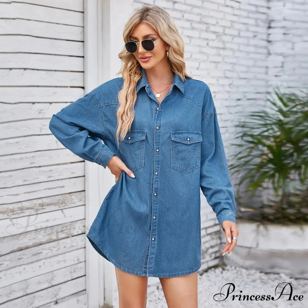 Elegant Sophisticated Glamorous Sparkling Shimmering Opulent Luxurious Chic Stylish Dress Light Blue / S