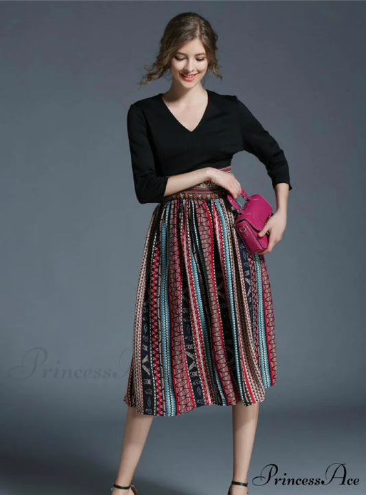 Elegant V-neck Chiffon Long Dress for Office Party